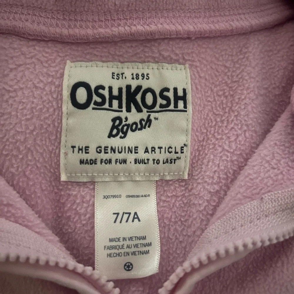 OshKosh B'gosh Light Pink Fleece